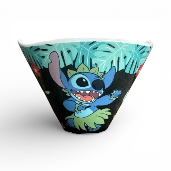 Disney Other - Disney Stitch Tropical Design Ramen Noodle Rice Bowl Kitchen Dining Summer Decor